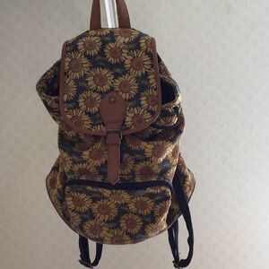 Sunflower canvas back pack FALL